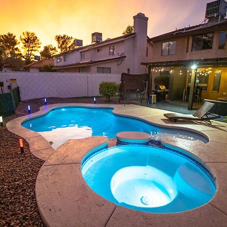 1800 Sqft House W/Heated Pool Spa 13Min From Strip Villa Las Vegas Exterior photo